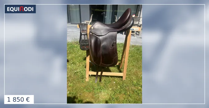 Offre Du Jour Selle dressage marron prestige, sellerie Fouilloux