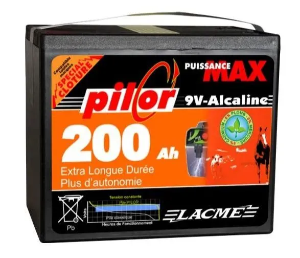 Offre Exclusive Pile Pilor 9V-200AH