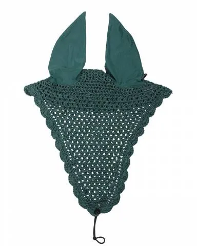 Bonnet a mouches long QHP - Noir - Poney Livraison Express