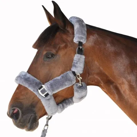 Paiement Scuris Licol Faux Fur Canter - Noir - Poney