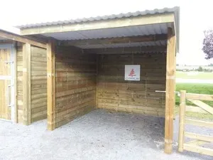 Abri cheval simple 3x3m Prix Promo