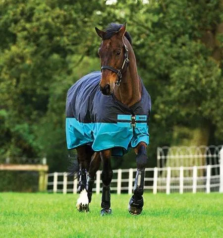 Couverture d'extrieur Mio t/o Lgre - Horseware - 0g, impermable - BLEU - 6'9 / 155 CM Achat Immdiat