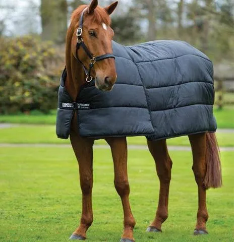 Top Vente Sous-couverture Rambo Optimo Liner 100g - Horseware - tissu polyester - NOIR - 5'9 / 125 CM