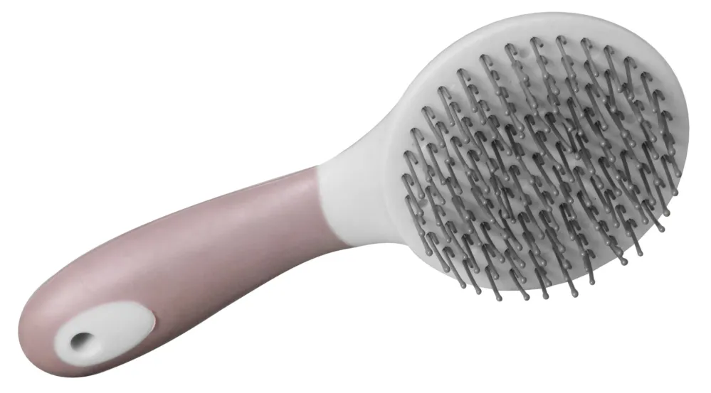 Bon Plan Brosse ronde  crins manche ergonomique