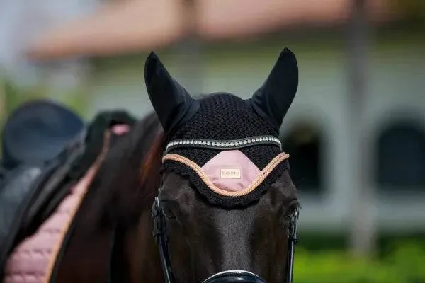Petit Prix Bonnet Noir et Rose Pink Lemonade - Equito - Cheval