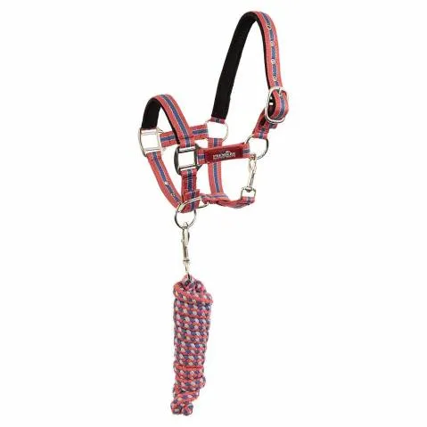Commande En Gros Licol doubl en noprne avec longe - BR - Slate rose - SHETLAND