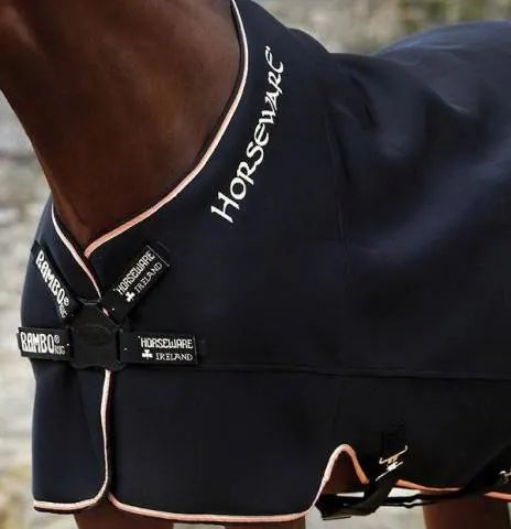 Certifi Couverture Rambo Airmax cooler - Horseware - maille polyester - NOIR - 5'6 / 115 CM