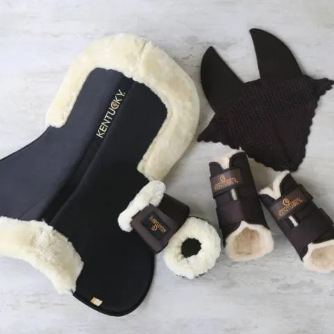 Amortisseur Sheepskin Anatomic Absorb – Kentucky – Marron – Cheval Meilleur Choix
