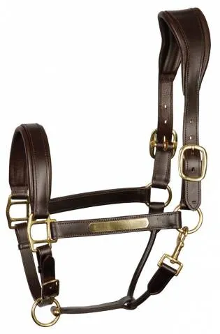 Licol en cuir Anatomic - Harry's Horse - Noir - Cob Soldes