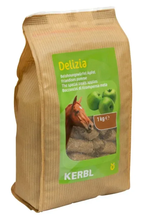 Populaire Friandises Delizia pour chevaux 1kg pomme