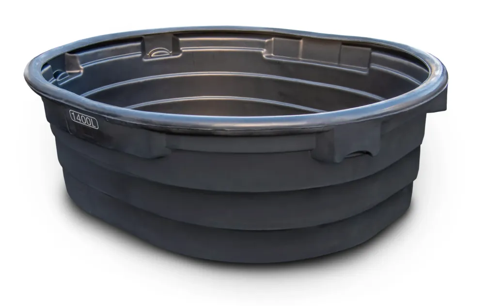 Bac  pture 1400L noir ROTOTEC Offre Limite