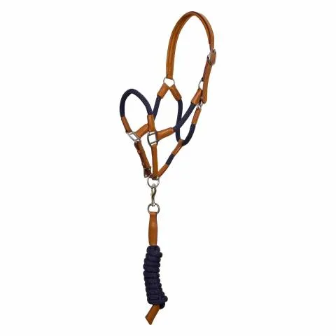 Licol et longe Franka - HV Polo - Marine - Cob Retour Gratuit