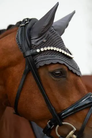 Rduction Bonnet Jewel Heritage 2023 - Eskadron - Gris clair - Poney