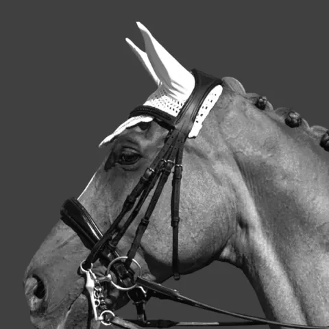 Bon March Bonnet cheval Equico - Blanc