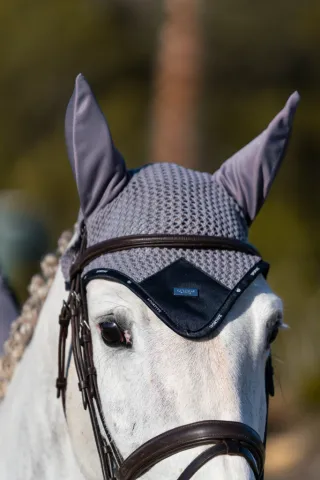 Bonnet Sportive Blue Ash - Equestrian Stockholm - Gris - Cheval Livraison Gratuite