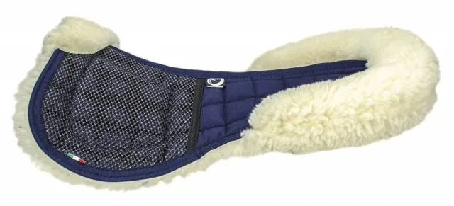 Protge garrot en pure laine vierge - Burioni - Noir Promotion