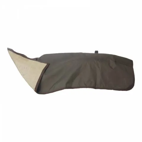 Livraison Gratuite Couvre-reins d'exercice impermable en toile doubl jute - Hippomat - Marron - Trotteur