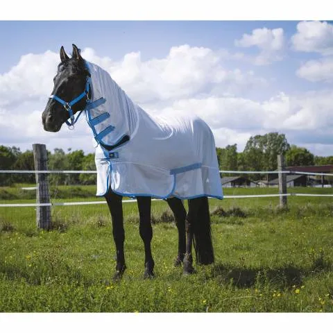 Expdition Rapide Chemise anti-mouches combo - riding world - polyester respirant - blanc - 6,0"