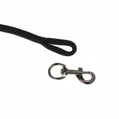 Remise Longe 2m avec mousqueton amovible - QHP - Polypropylne - bordeaux