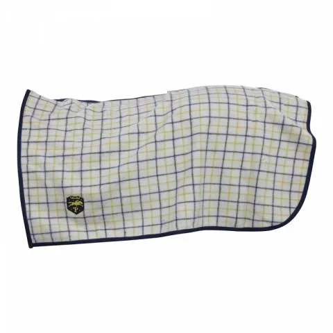 Promotion Saisonnire Couvre-reins laine tattersalls - PETITPAS - lgance intemporelle