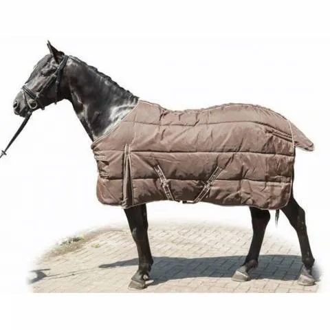 Couverture Box Hiver 340gr - HKM - Moka - 115CM Livraison Express