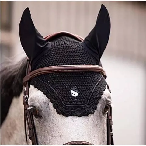 Meilleur Prix Bonnet Flyshield noir - Samshield - Anatomique et respirant - Noir - cheval