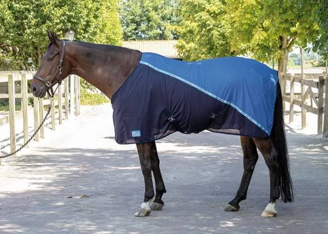 Authentique Couverture Mesh pro – Harry&rsquo;s Horse – Bleu Marine – 145cm