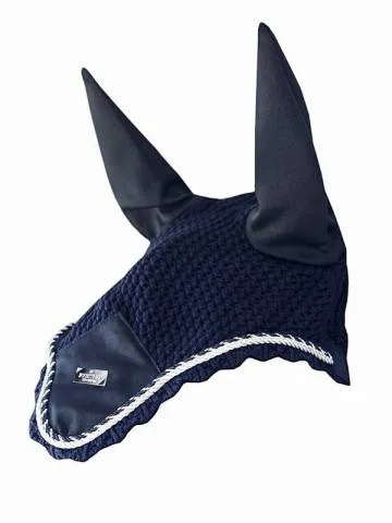 Prix Cass Bonnet anti-mouches Equestrian Stockholm - MIDNIGHT BLUE - Cheval