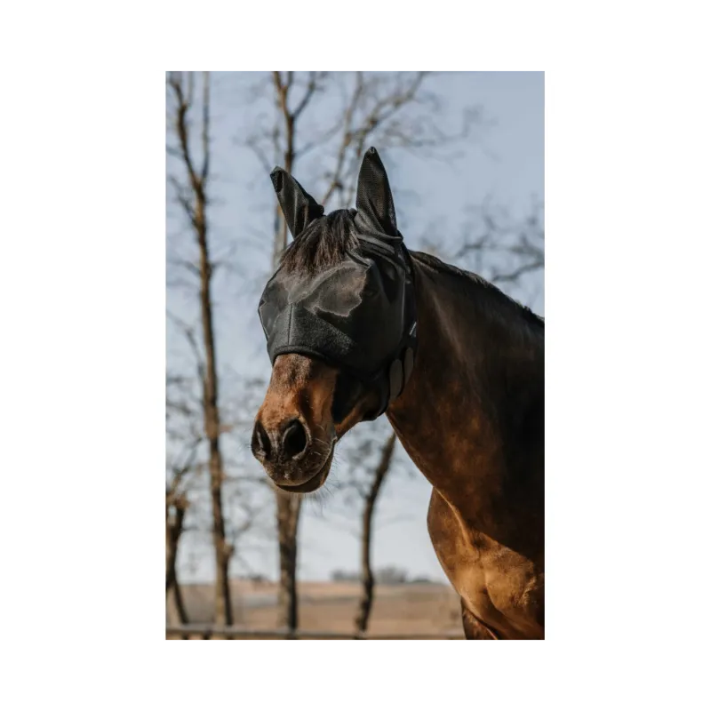 Certifi Masque anti-mouches Supercut - EQUITHEME - noir - L