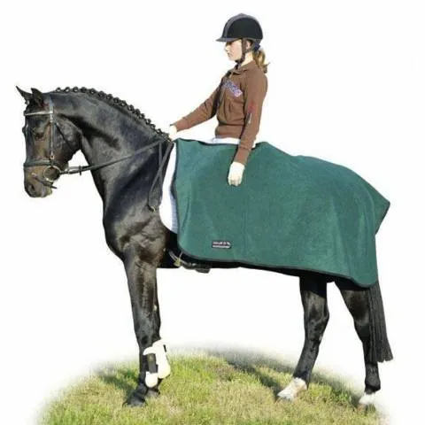 Marque Couvre reins schant avec velcro - HKM - Bleu - 125CM