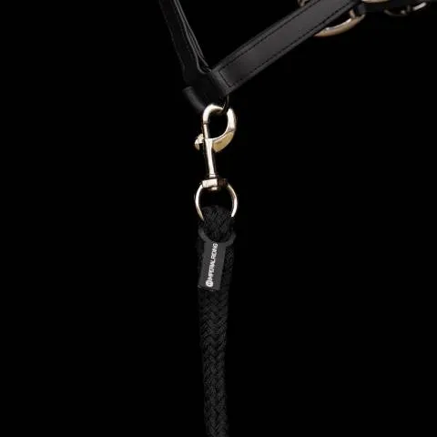 Longe Classic - Imperial Riding - Mousqueton argent - Noir Bon March