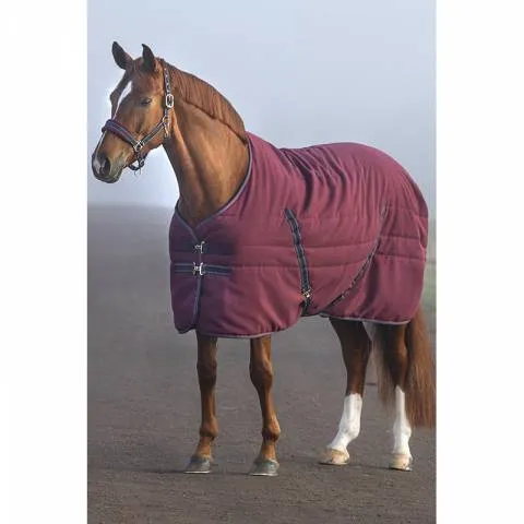 Couverture de box Rambo 100 grs - Horseware - 6'6 (145 cm ) - Bordeaux Petit Prix