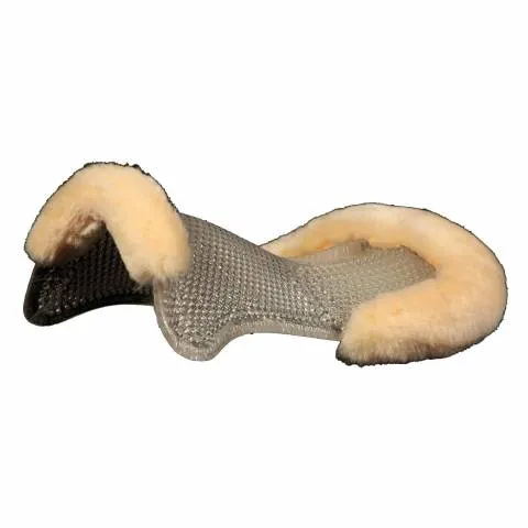 Must-Have Amortisseur en gel avec bords en mouton vritable – Acavallo – Noir