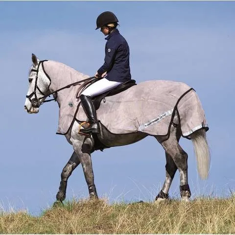Populaire Chemise anti-mouches Rambo Flyrider Vamoose - Horseware - protection anti-insect - BRUN/NOIR - S
