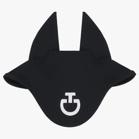 Offre Limite Bonnet tissu anti-mouches Bleu Marine – CAVALLERIA TOSCANA – Bleu marine – Cheval
