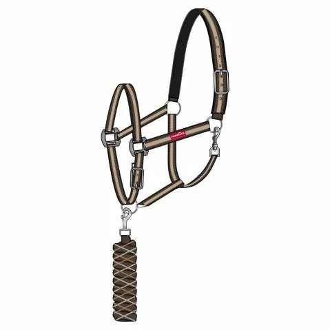 Petit Prix Licol + Longe Premire AW25 - BR - Doubl et 2m - Humus - COB