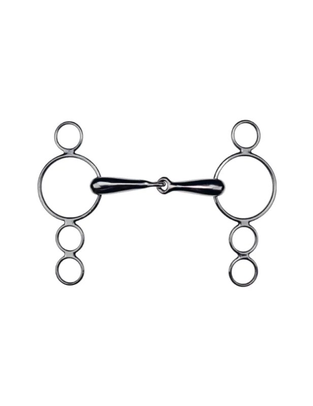Mors 4 anneaux creux - FEELING - 115mm Acheter Direct
