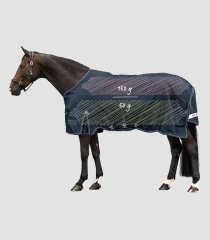 Expdi Aujourdhui Couverture dextrieur Multi-Layer - Waldhausen - 150 g / 50 g - Bleu marine - 125CM