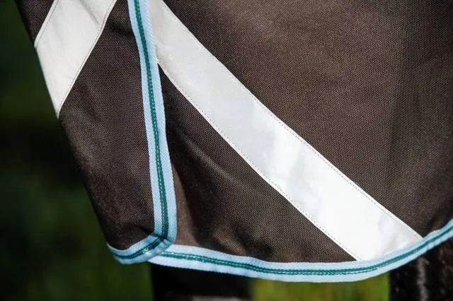 Couverture Amigo Bravo 12 Plus T/O Lite - Horseware - 1200D - GRIS EXCALIBUR/EAU - 5'9 / 125 CM Pas Cher