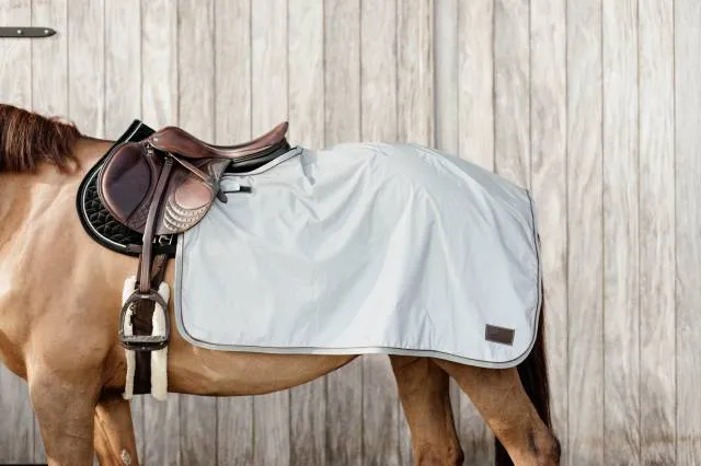 Couvre-reins carr rflchissant - Kentucky - 160g - Argent - L Quantit Limite