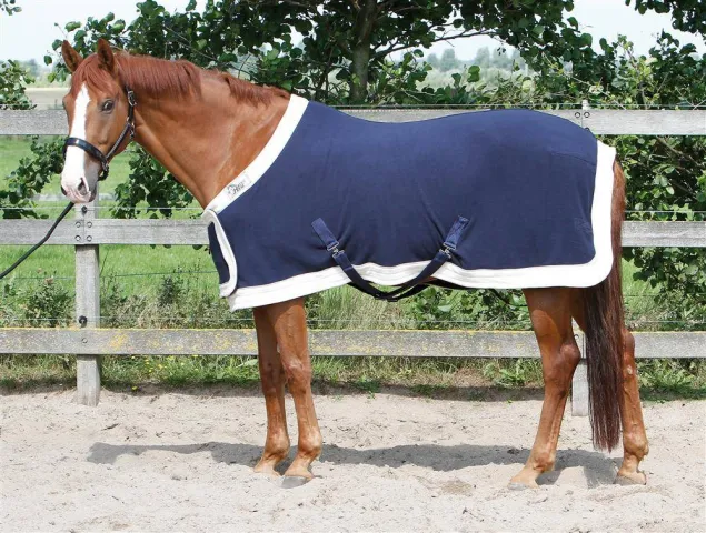 Paiement Scuris Couverture polaire - Harry's Horse - Bleu marine - 135cm