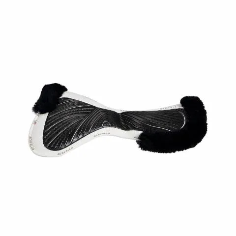 Promotion Amortisseur mouton gel plat Acavallo - Antidrapant et Confort - Noir - Unique