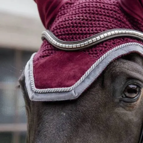 Top Vente Bonnet Wellington Velvet Contrast – Kentucky – Violet – Cheval