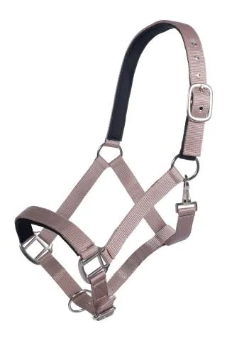 Retour Gratuit Licol Breakaway - HKM - Velcro de scurit - Bleu marine - Poney