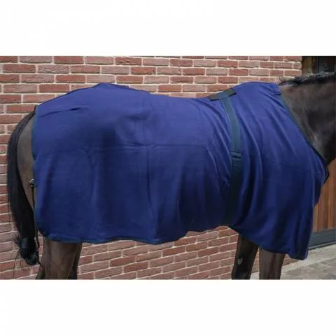 Top Vente Couverture polaire demi encolure avec surfaix Tolteam - Bleu - 135 cm