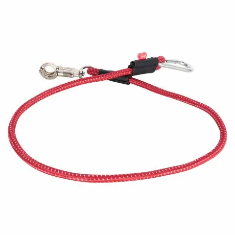 Longe d'attache lastique 120cm - Imperial Riding - Noir Produit De Marque