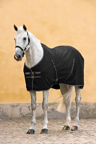 Offre Spciale Couverture d'curie Rambo stable 400g - Horseware - NOIR - 5'9 / 125 CM