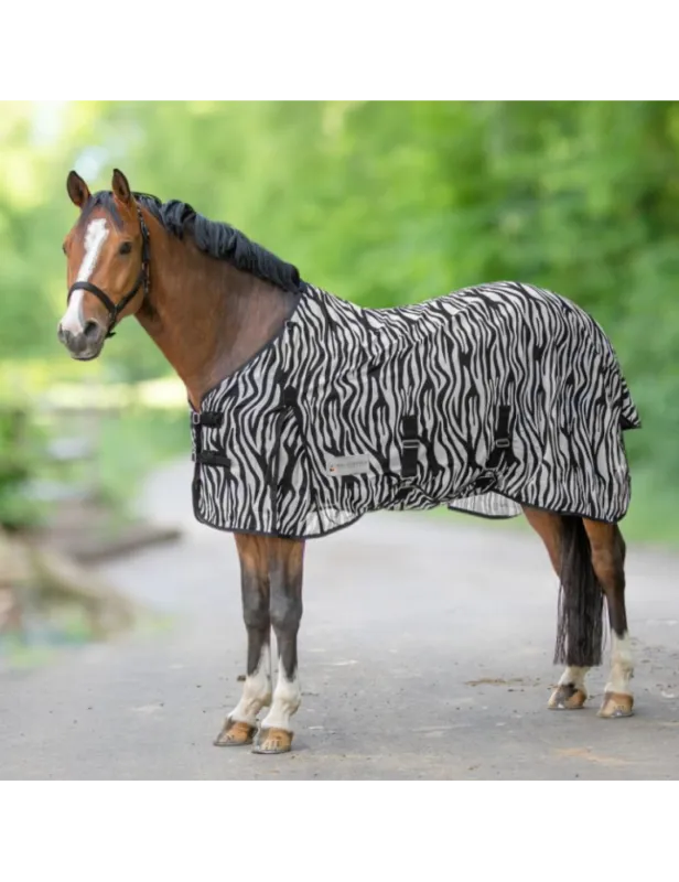Quantit Limite Chemise anti-mouches Zebra Waldhausen - blanc / noir - 115