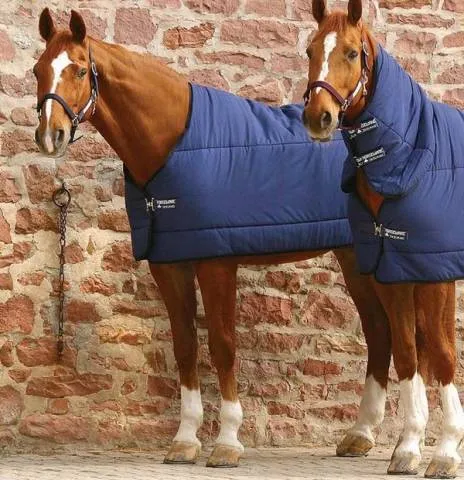 Dernier Modle Sous couverture microfibre - Horseware - 300g - MARINE - 5'6 / 115 CM