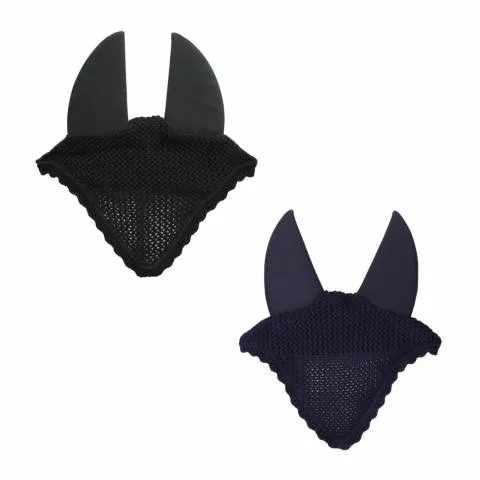 Rduction Bonnet anti-mouches Soundless - Kentucky - Bleu nuit - cheval